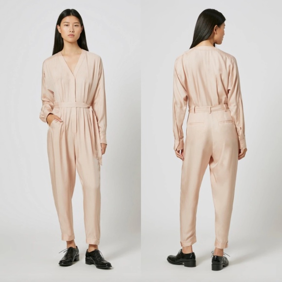 EQUIPMENT Pommine Pleated Jumpsuit - Rose Smoke - Picture 10 of 10